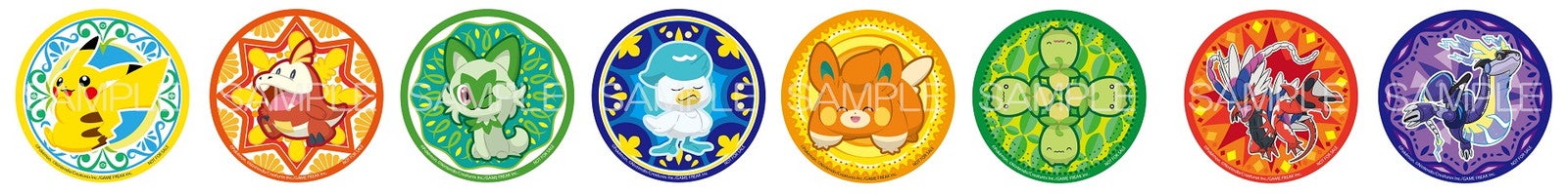 特製ステッカー（全8種類からランダム）／提供画像