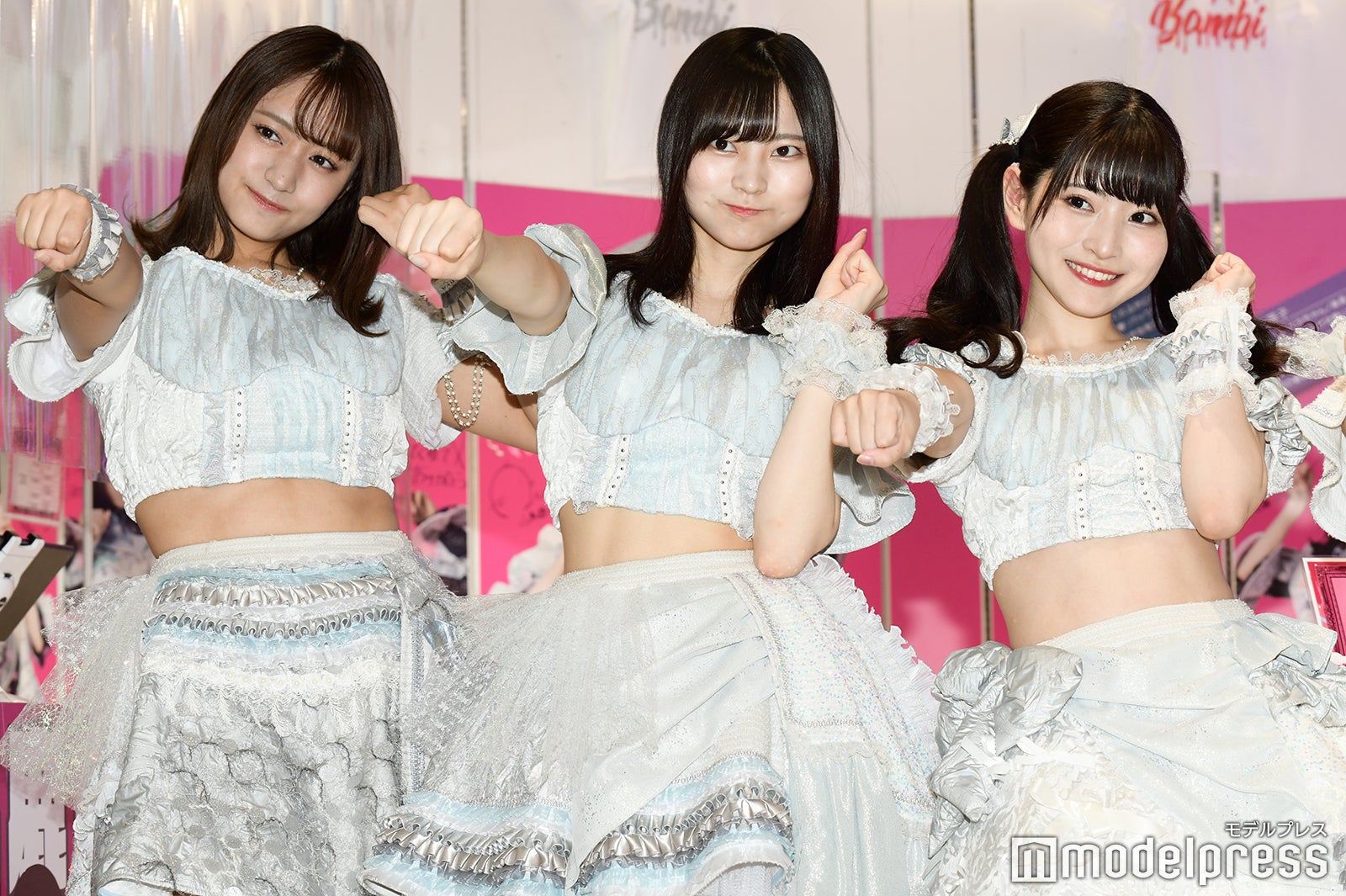 池田メルダ、宇咲、小鳥遊るい （C）モデルプレス