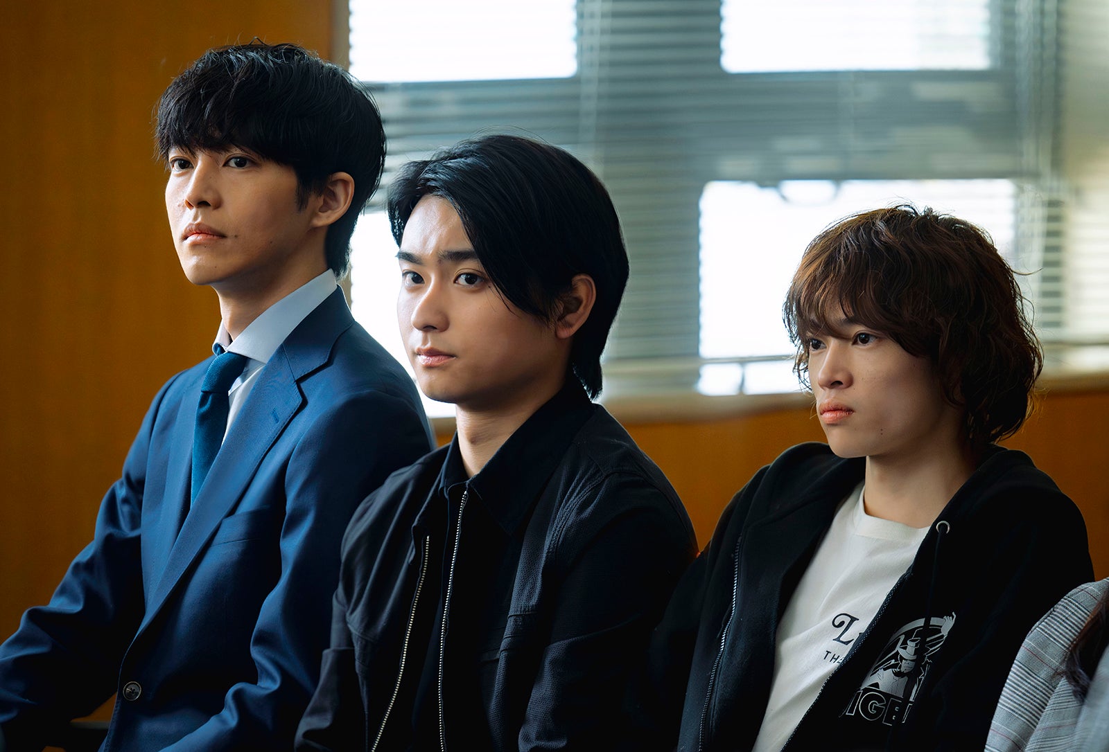 松坂桃李、奥平大兼、窪塚愛流「御上先生」最終話（C）TBS