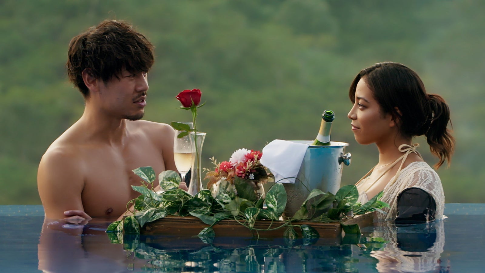 長谷川惠一、杤木愛シャ「バチェラー・ジャパン」シーズン5エピソード5（C）2023 Warner Bros. International Television Production Limited