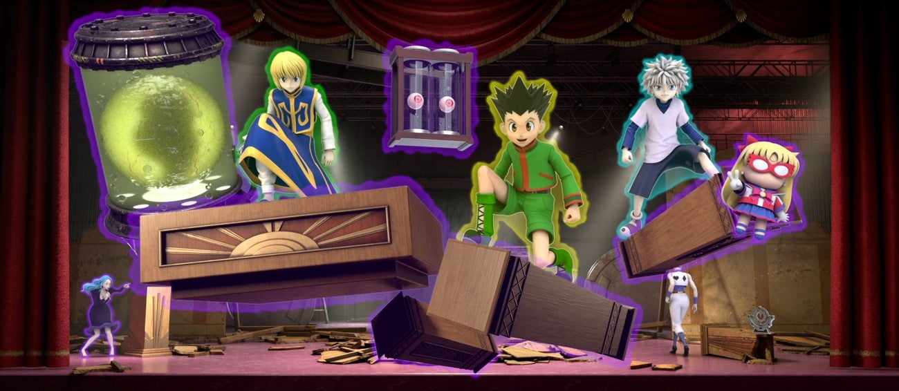 ハンター×ハンター・ザ・リアル４D_ゴン&amp;キルア&amp;クラピカ登場／画像提供：ユニバーサル・スタジオ・ジャパン