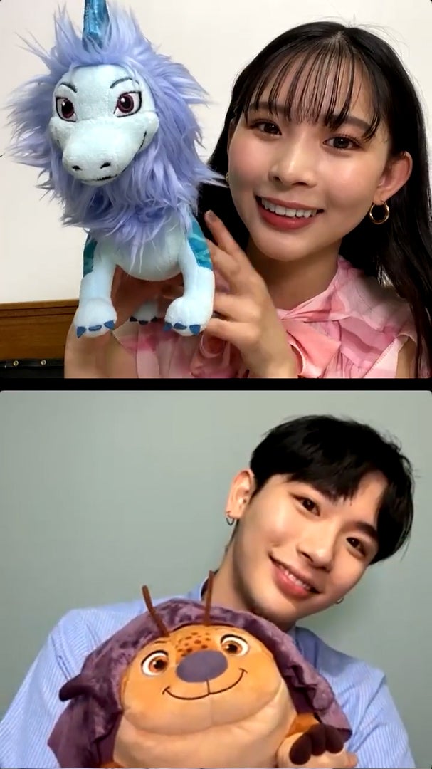 （上）ミチ、（下）よしあき（ミチInstagramより）