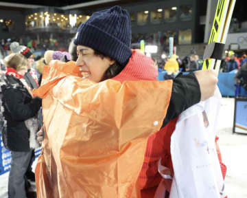 快挙の二階堂蓮 同点銅メダルに驚き「同率で獲得できるとは」元ジャンパー、父と熱く抱擁「父さんの前で取れたのは本当に嬉しかった」