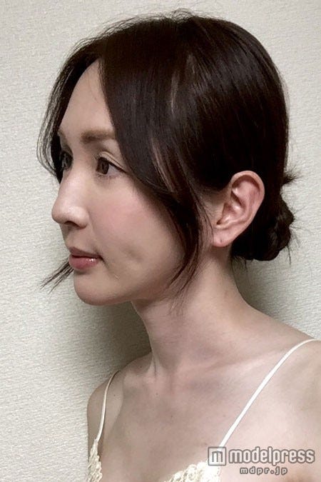 上品なプティローズヘアが完成