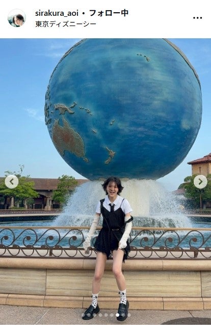 白倉碧空Instagramより