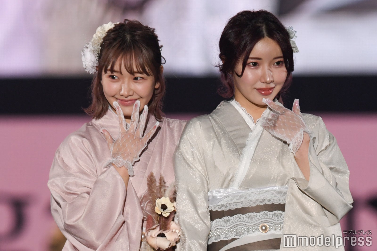 妹のきりまる＆えみ姉 （C）モデルプレス