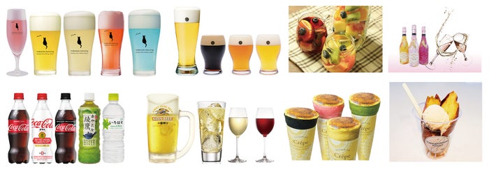 ドリンク＆スイーツ／画像提供：AATJ株式会社