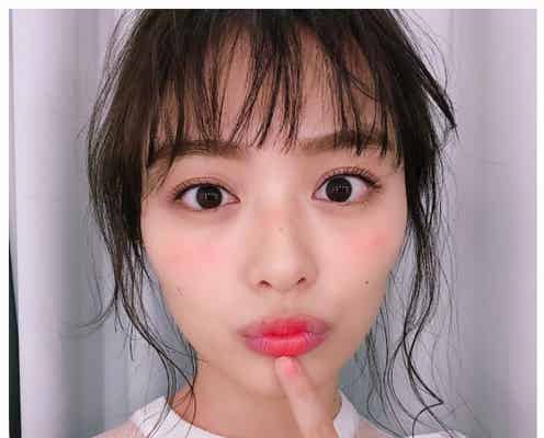 内田理央、キス顔披露?“あざとかわいい”自撮りショットにファン悶絶
