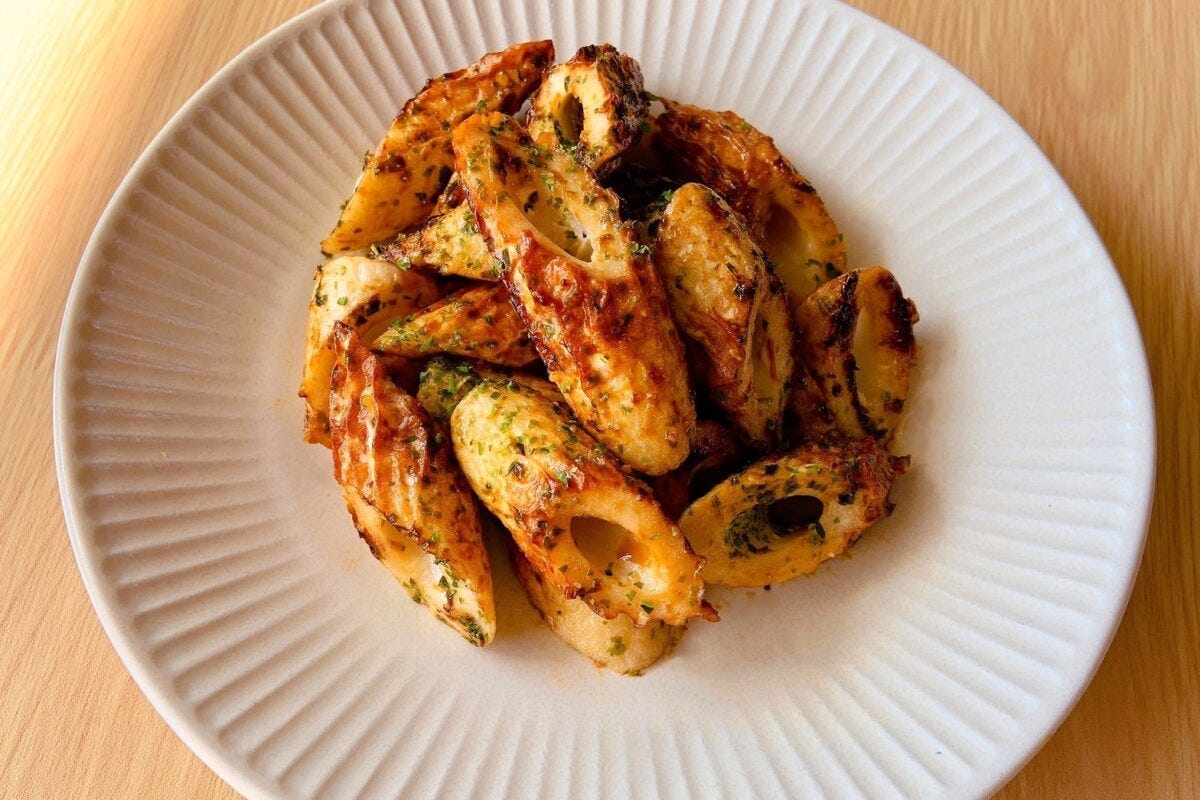 揚げない磯辺揚げ