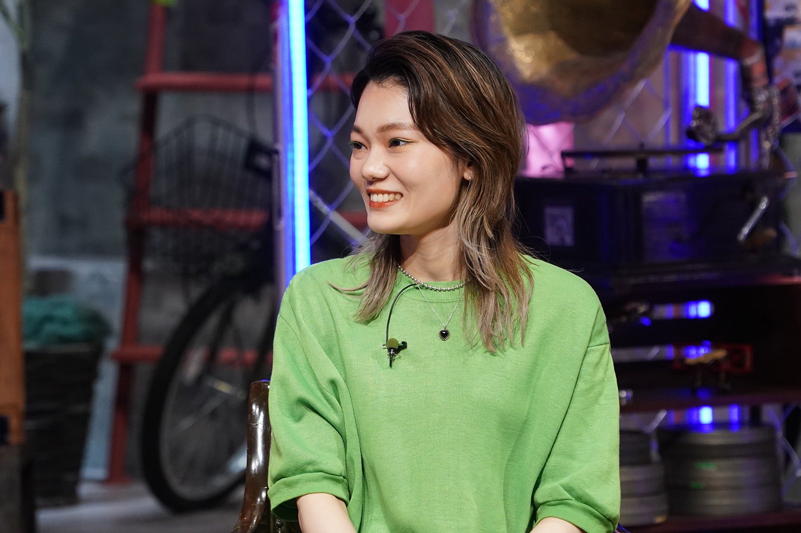 松岡彩「MUSIC BLOOD」（C）日本テレビ