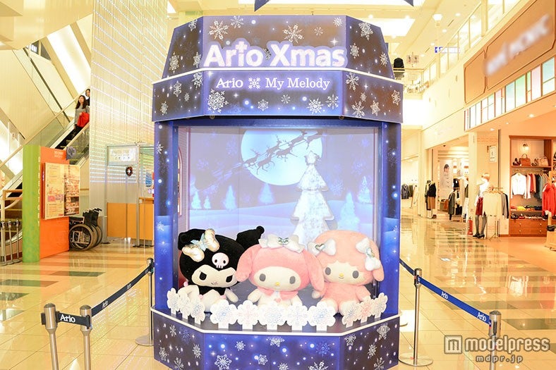 館内を可愛いマイメロディがジャック