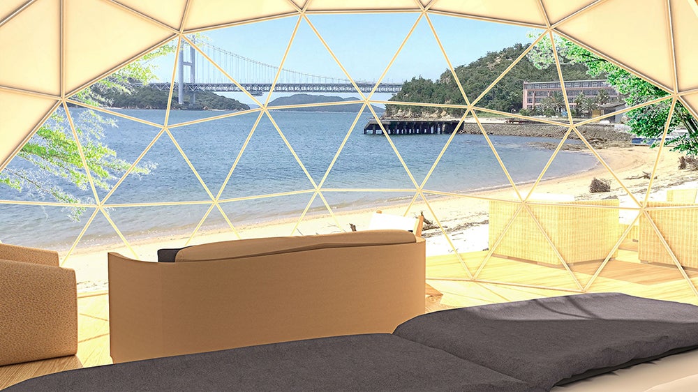 せとうちグランピング／画像提供：西日本旅客鉄道