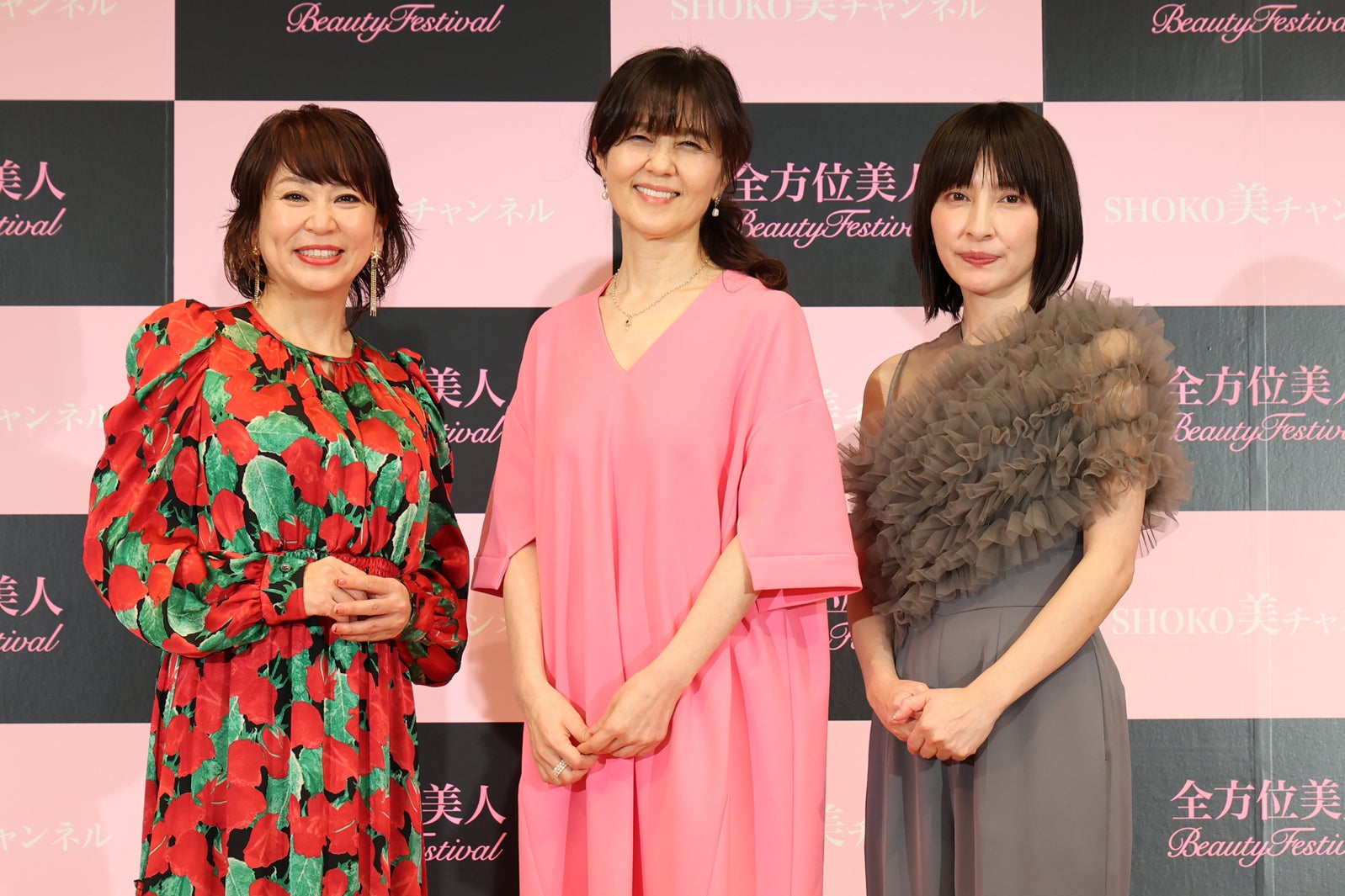 SHOKO、石野真子、奥菜恵「全方位美人Beauty Festival 2024」（提供写真）