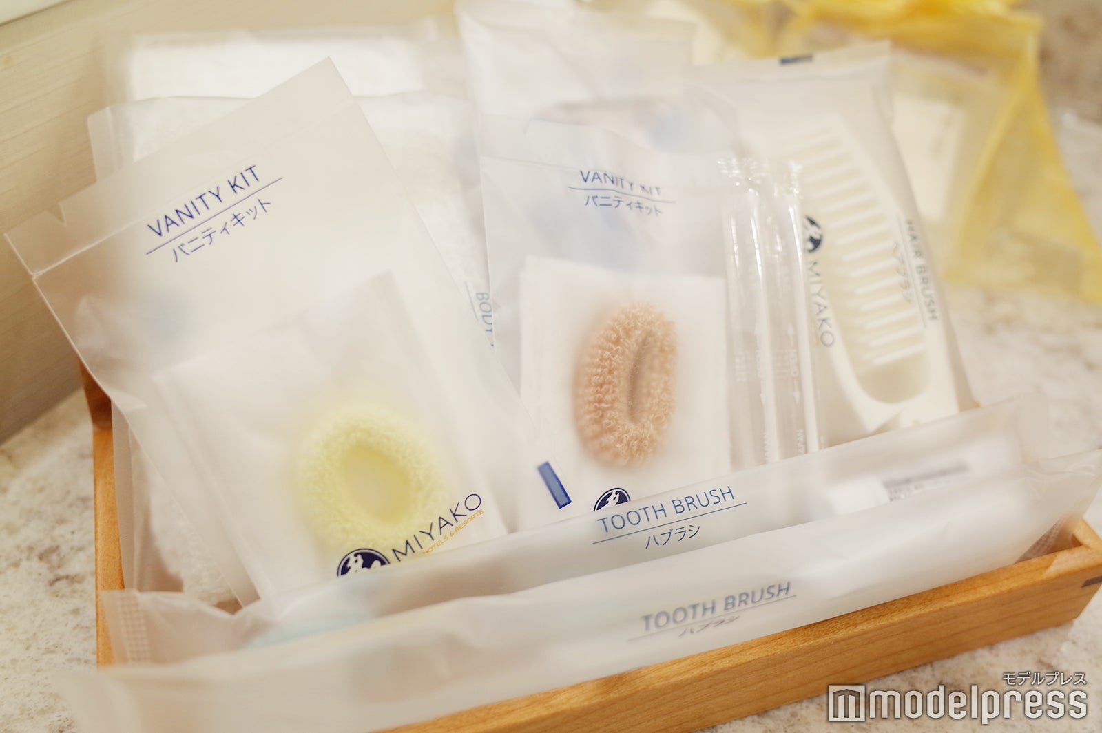 通常のアメニティも備え付け（C）モデルプレス