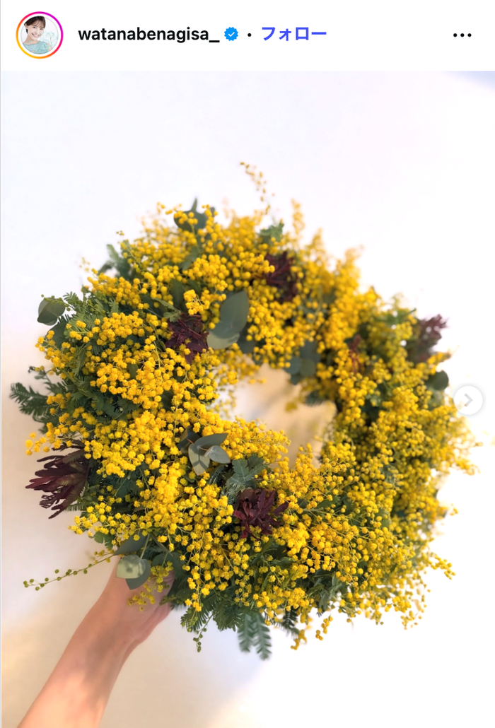 渡邊渚Instagramより