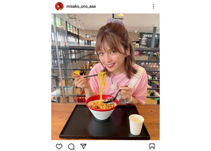 宇野実彩子 a ラーメンぱくりショットに 可愛すぎる天使 ほんとに36 と歓喜の声 モデルプレス