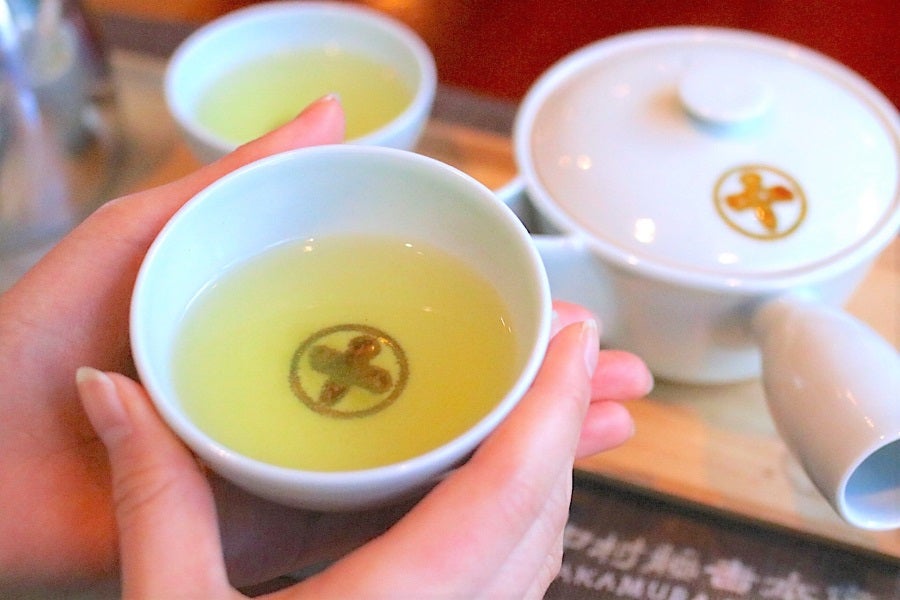 中村藤吉本店 銀座店 お茶のサービス