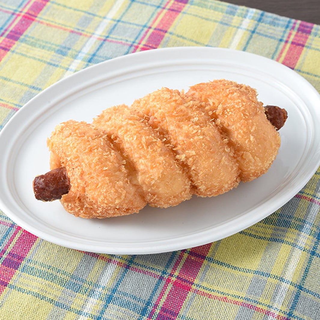 「手巻きソーセージドーナツ」税込180円（提供画像）