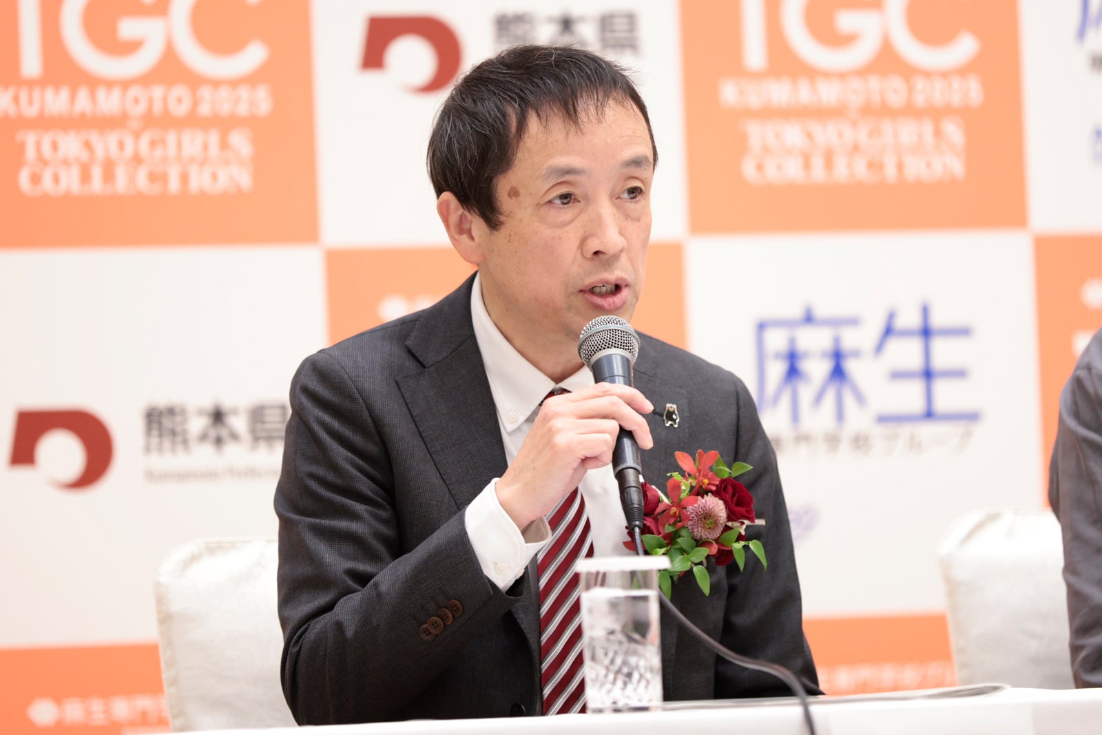 脇俊也氏（C）麻生専門学校グループ presents TGC 熊本 2025 記者発表会