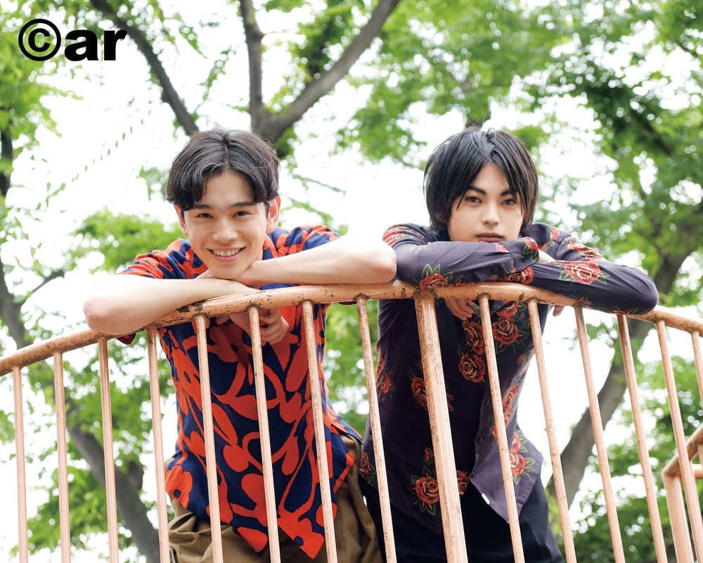 鈴木康介、神尾楓珠（画像提供： 主婦と生活社）