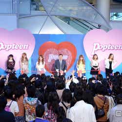 「LaLa Popteen Land」のオープン記念イベントの様子