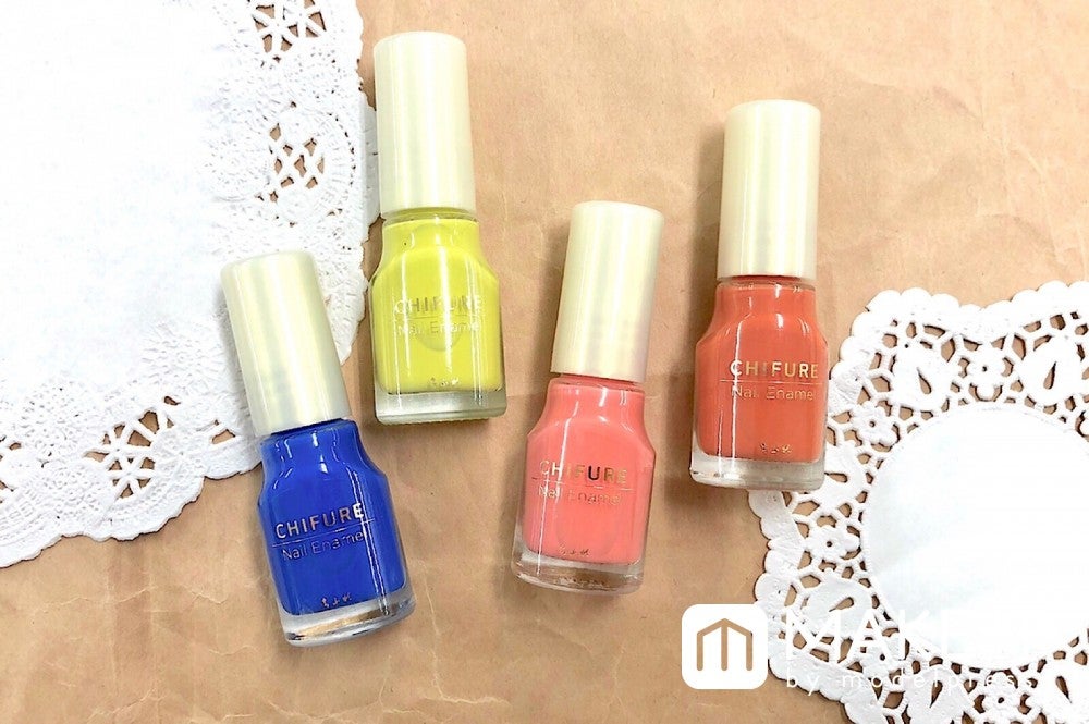 ちふれ ネイル エナメル／新4色／各320円（税抜） (C)メイクイット