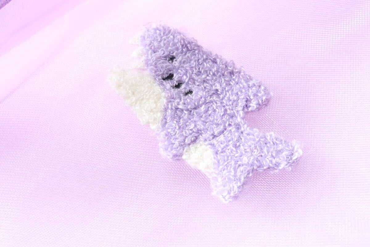 ダイソー メッシュトート(A) ダイソーのメッシュトート(A)のサメ