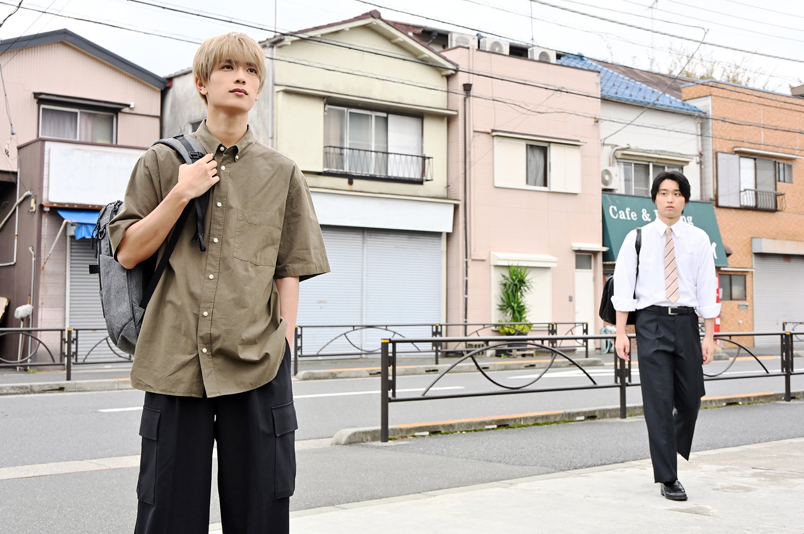 高橋恭平、奥平大兼「御上先生」第5話（C）TBS