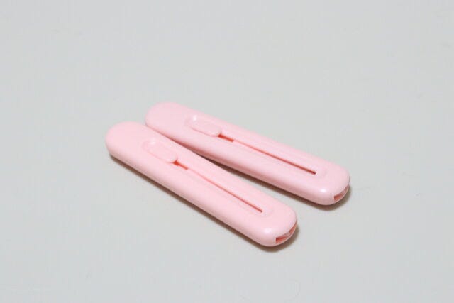 セリアのスライド式かみそり