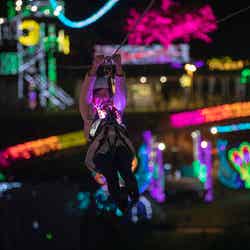 ジップライン~流星RYUSEI~/画像提供:伊豆シャボテン公園