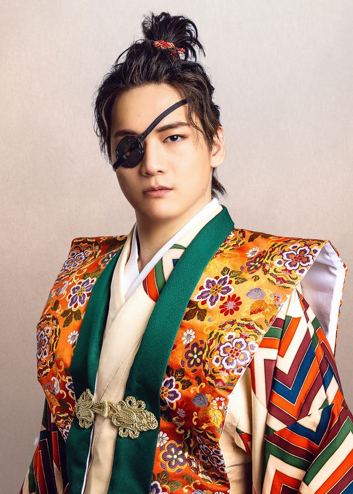 冨岡健翔(ジャニーズJr.)・伊達政宗役ビジュアル写真(提供画像)