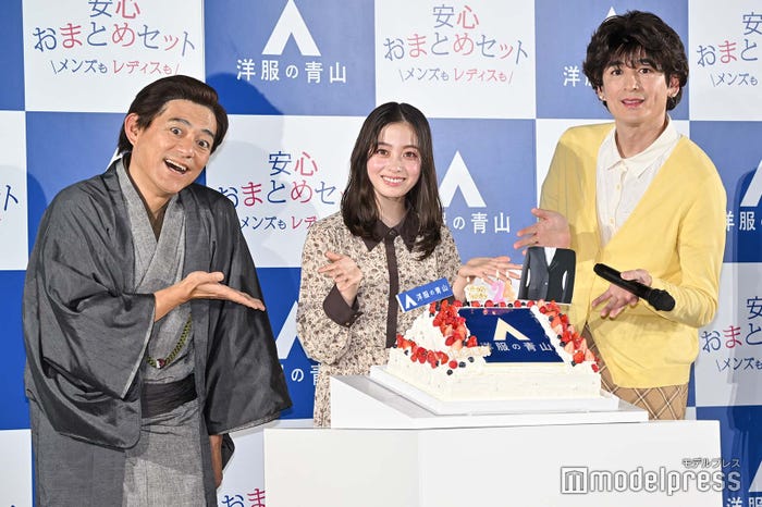 博多華丸、橋本環奈、博多大吉(C)モデルプレス