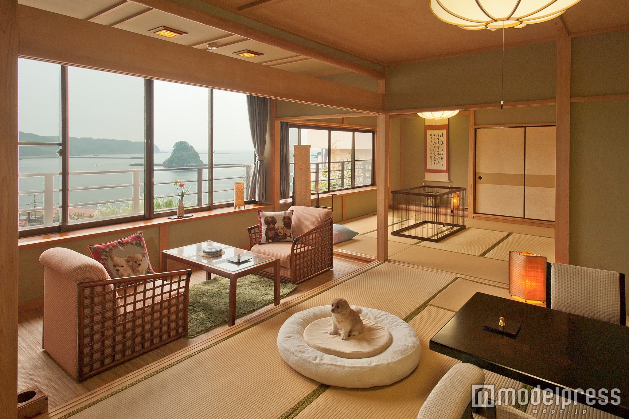 露天風呂付き客室／画像提供：黒船ホテル