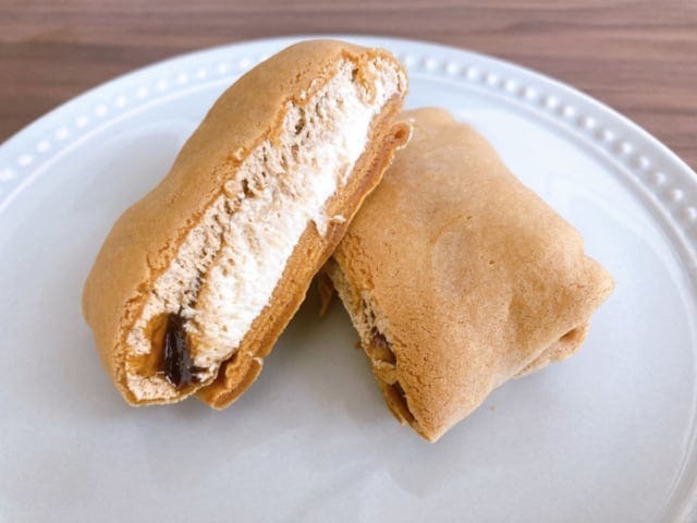 クレープ生地はしっとりもちもち食感♡