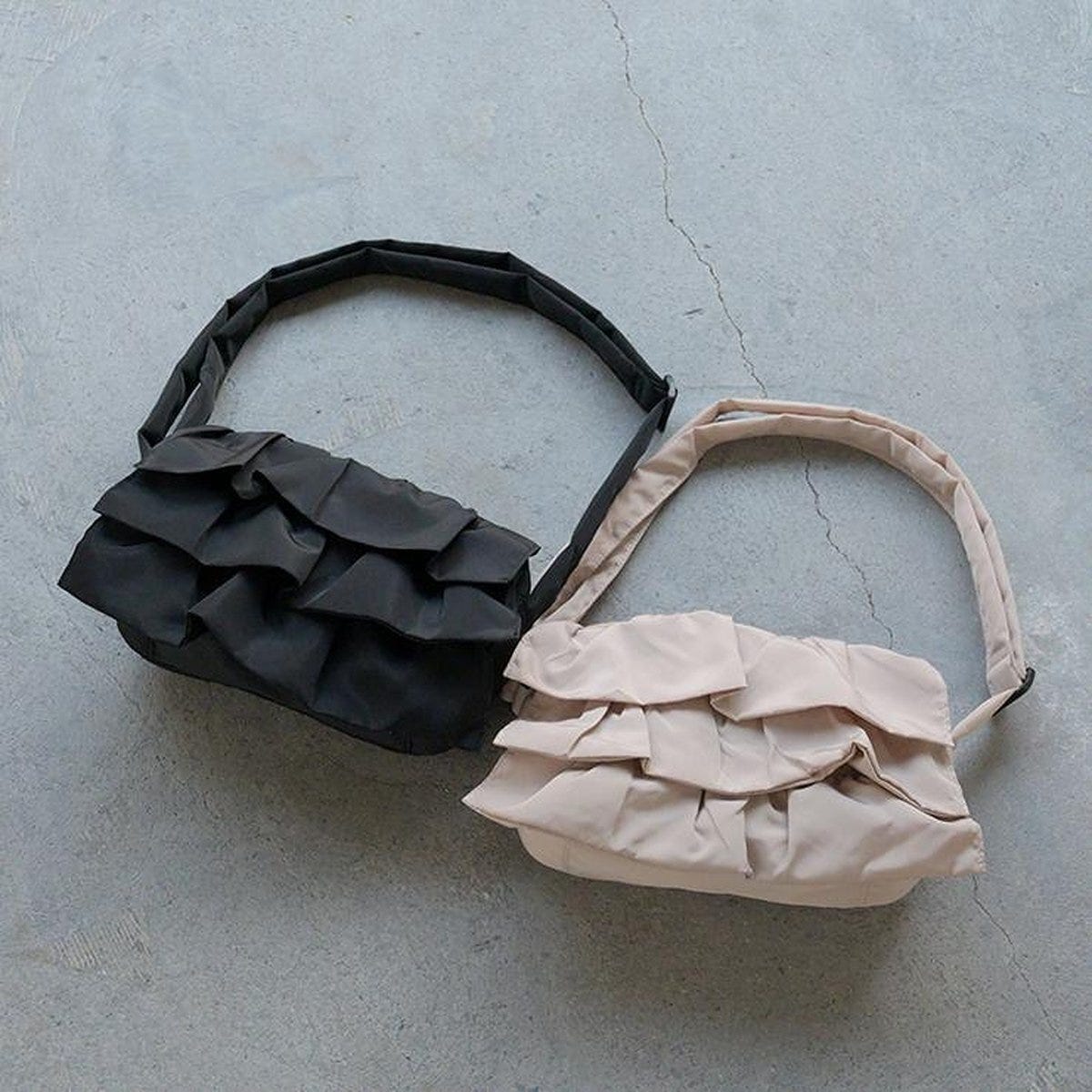 しまむら フリルショルダーバッグ(MARIE) しまむらのフリルショルダーバッグ(MARIE)