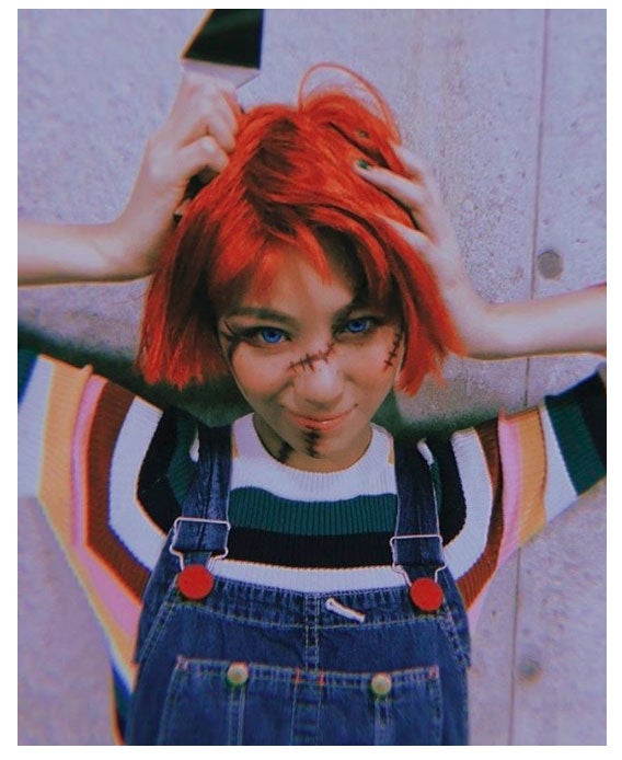 西内まりや、チャッキーに仮装「可愛い」「ハマってる」と絶賛の声