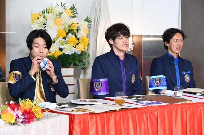 増田貴久、宮野真守、矢部浩之(C)日本テレビ
