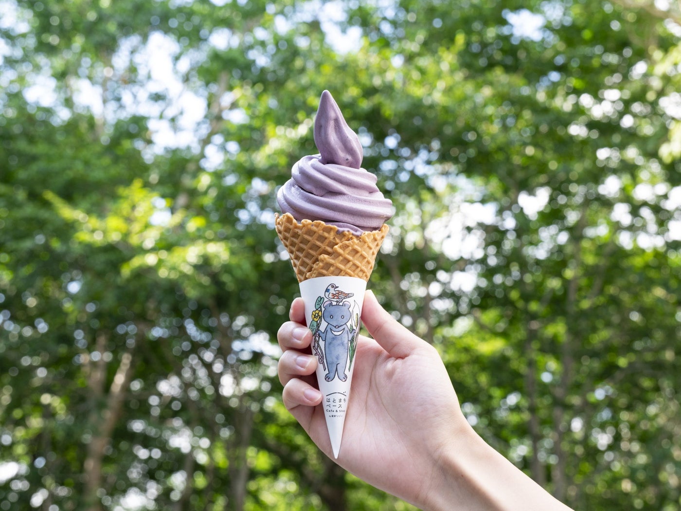 花豆ソフト／LUCY尾瀬鳩待 by 星野リゾート／提供画像