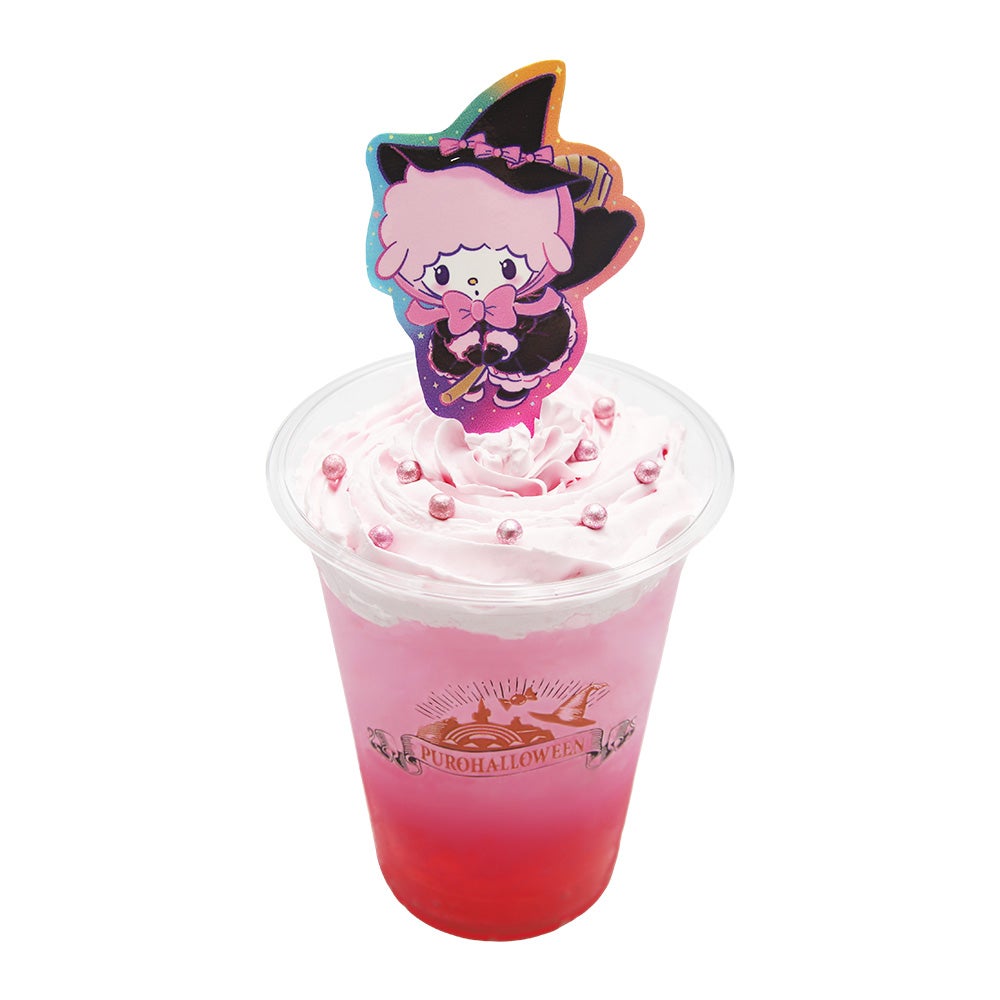 マイスウィートピアノのピンクカルピスソーダ  900円（C）2025 SANRIO CO., LTD. TOKYO, JAPAN 著作 株式会社サンリオ