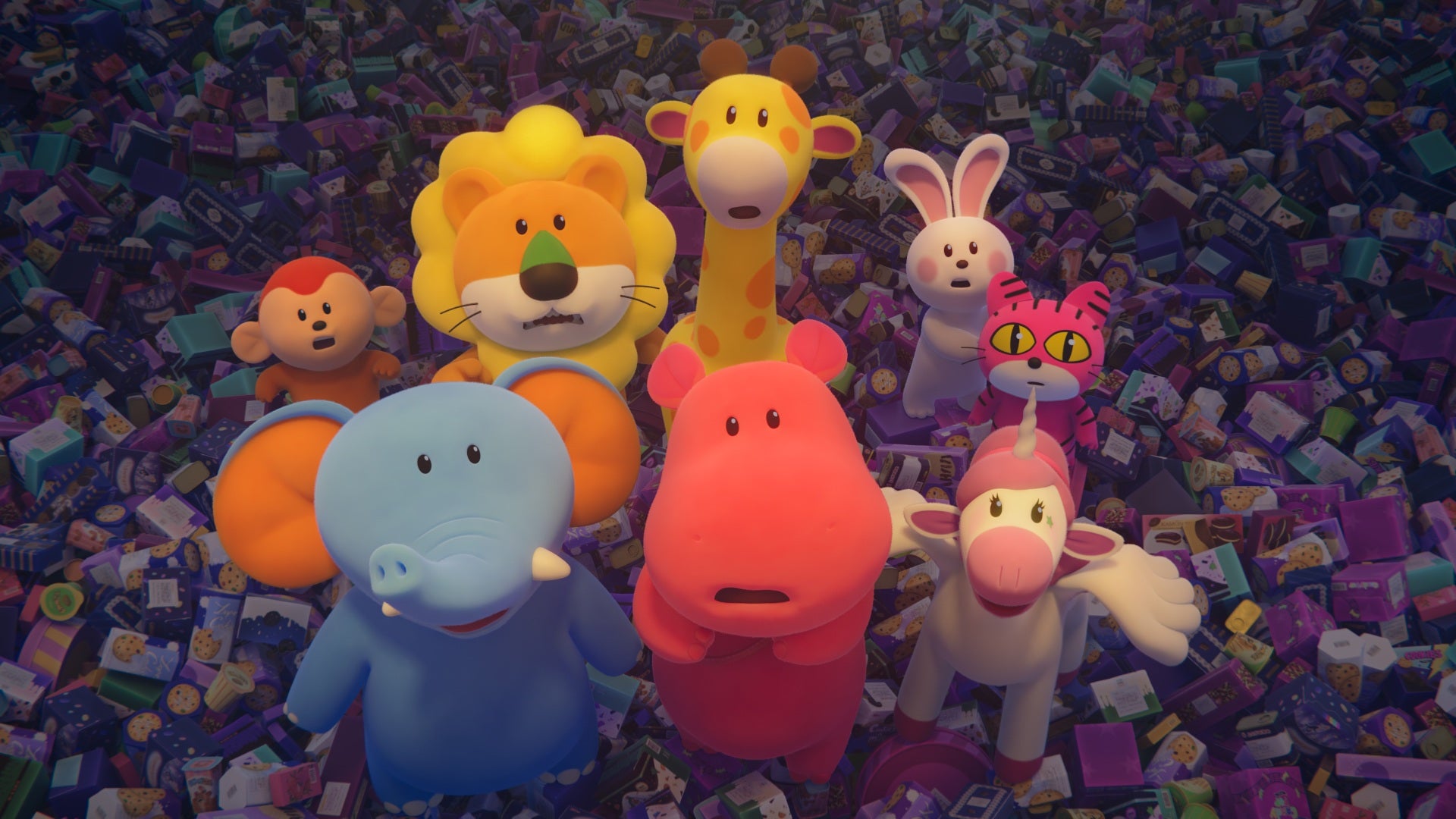 「たべっ子どうぶつ THE MOVIE」場面写真より（C）ギンビス（C）劇場版 「たべっ子どうぶつ」製作委員会