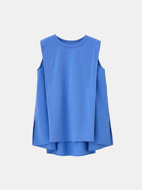 ノースリーブTシャツ 2025plst夏値下げノースリーブTシャツ
