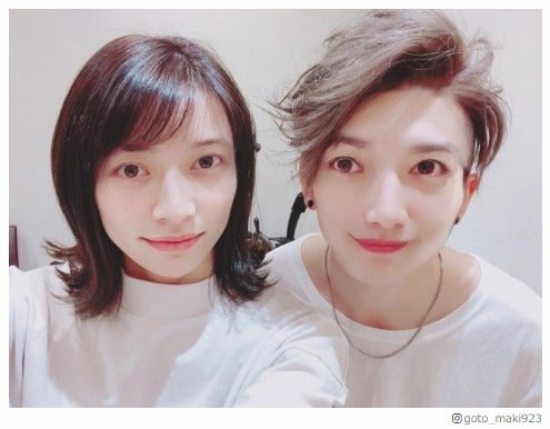 後藤真希、イケメン甥っ子との“顔交換”が「違和感ない」「双子みたい」と話題