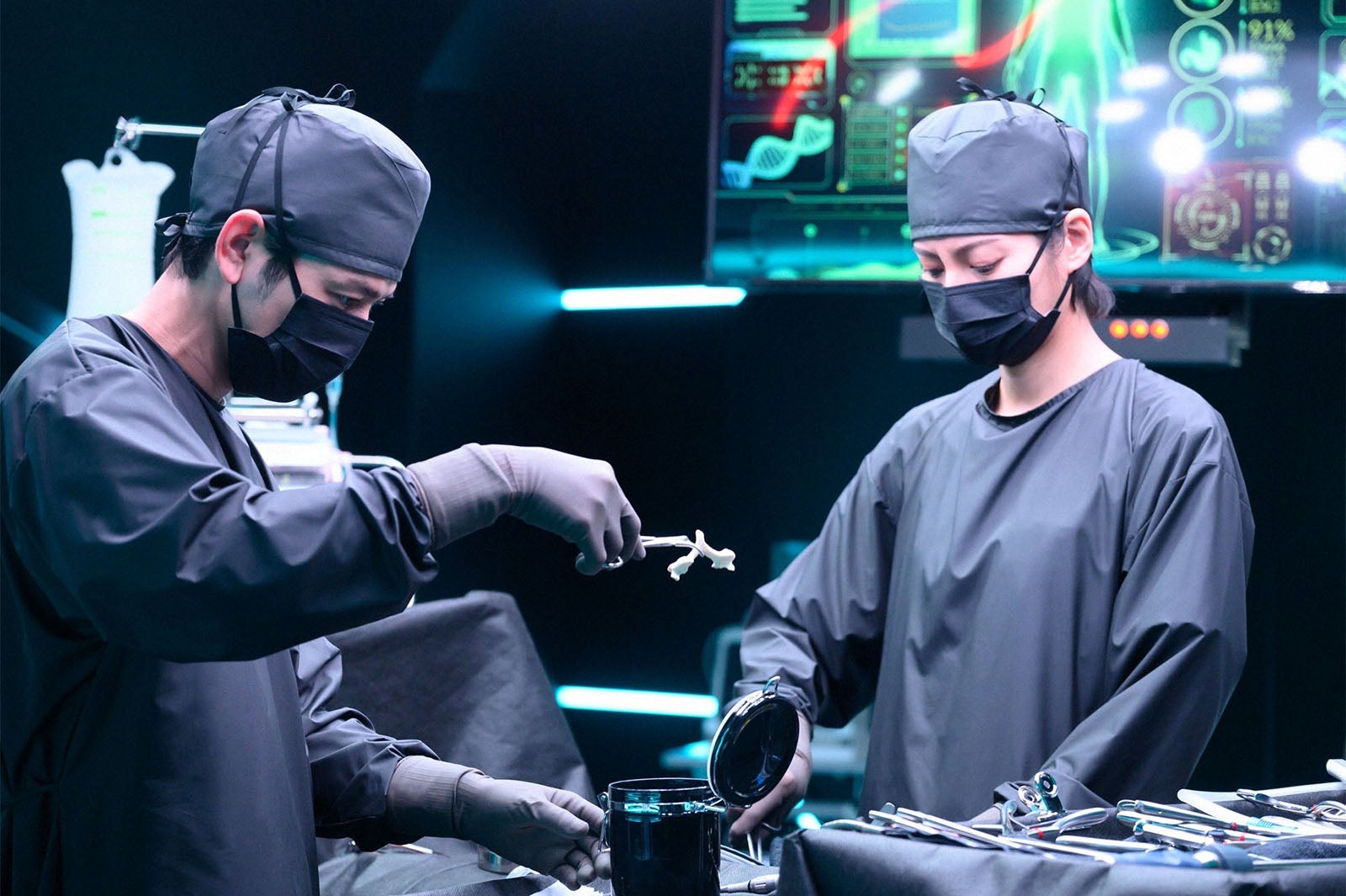 妻夫木聡、松下奈緒／「Get Ready！」第3話より（C）TBS