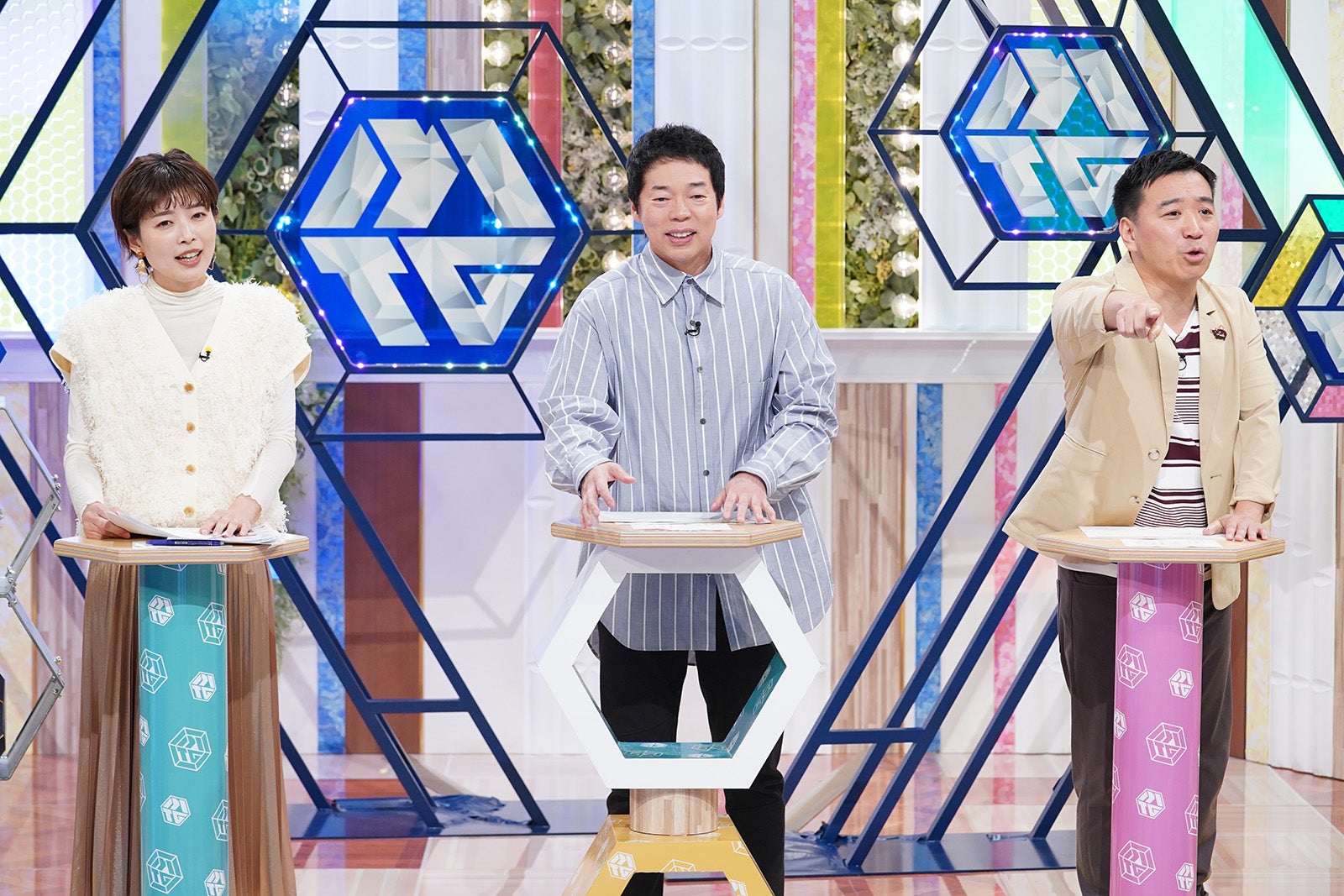 林マオ、今田耕司、月亭八光（C）読売テレビ