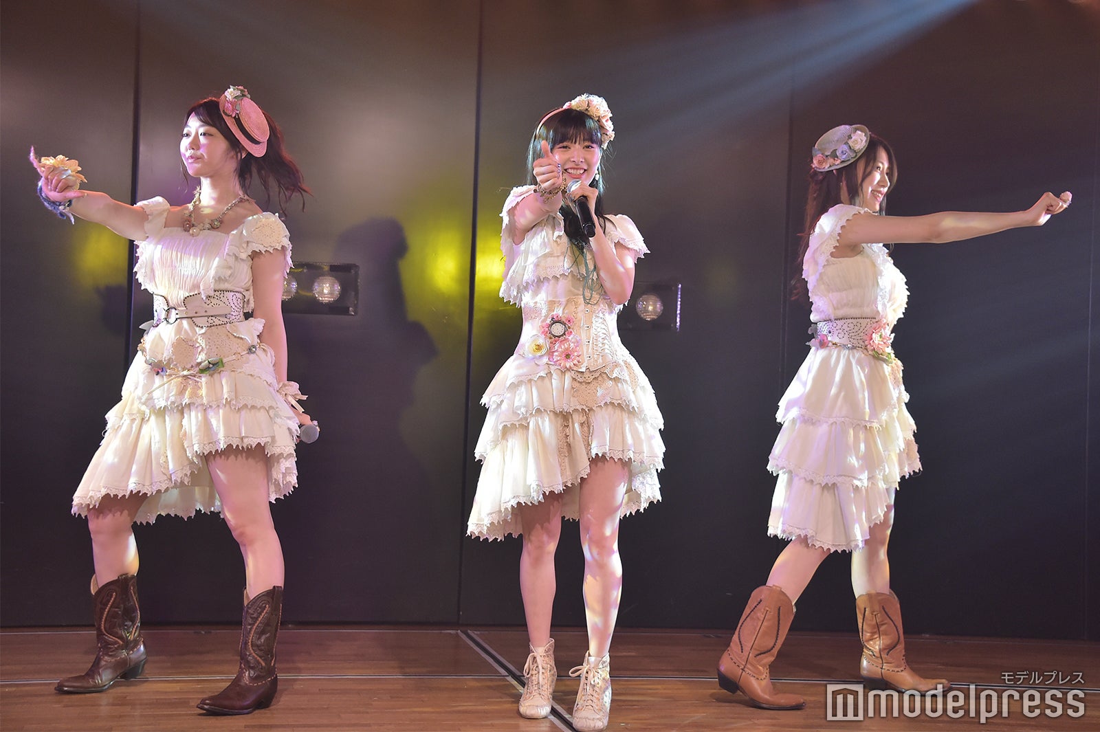 峯岸みなみ、武藤十夢、茂木忍／ AKB48込山チームK「RESET」公演（C）モデルプレス