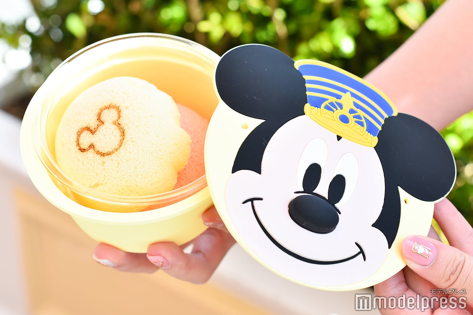 カスタードケーキ（あずき＆ストロベリー）、スーベニアケース付き￥¥1,000 （C）モデルプレス（C）Disney