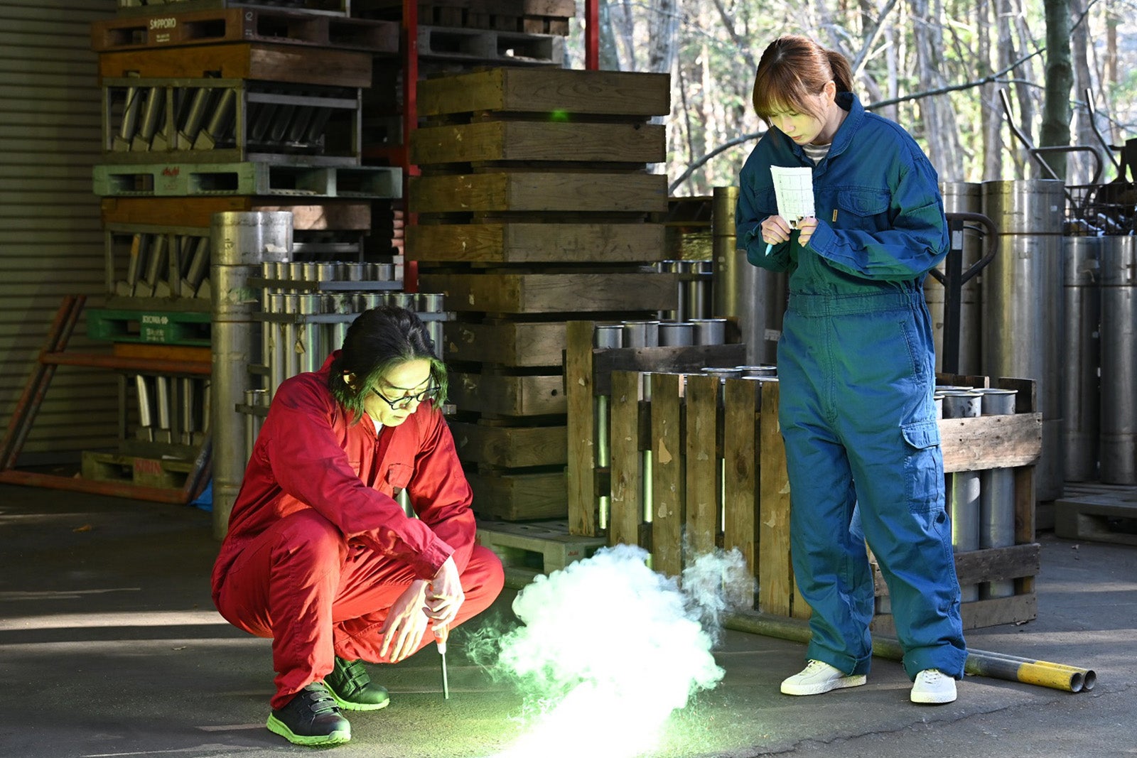 高橋一生、本田翼 （C）テレビ朝日