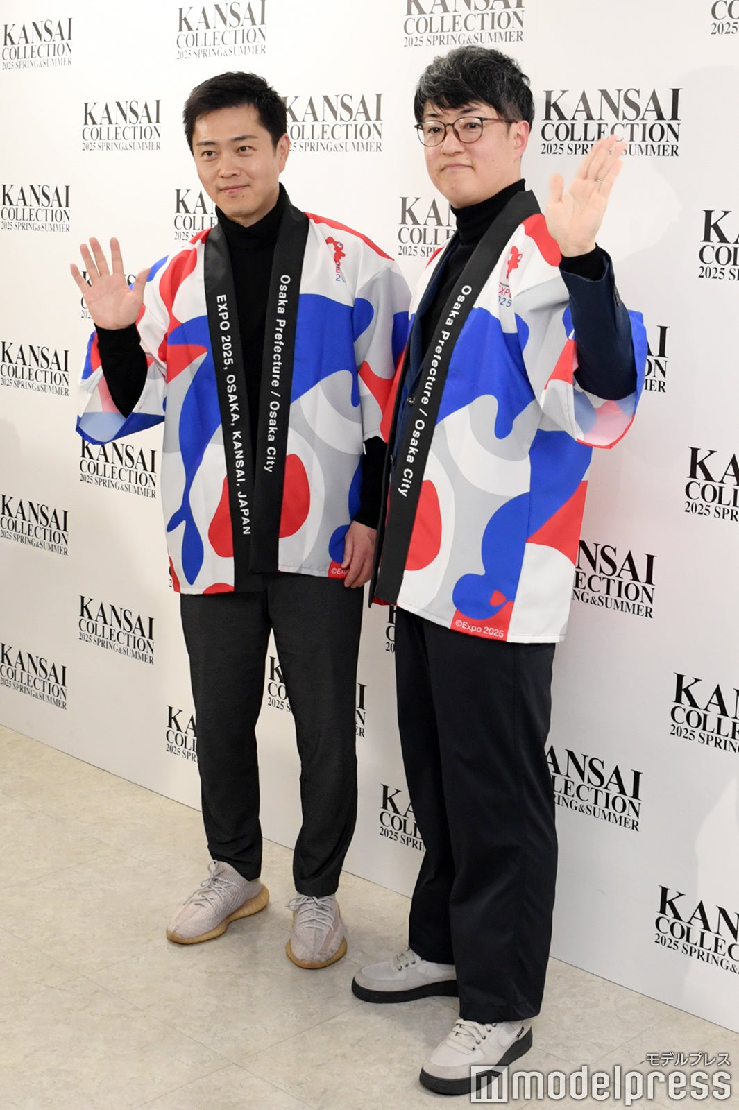 吉村洋文大阪府知事、横山英幸大阪市長（C）モデルプレス