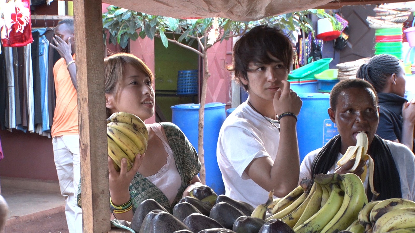 ハスキー、JOYくん「あいのり：African Journey」第17話より（C）フジテレビ