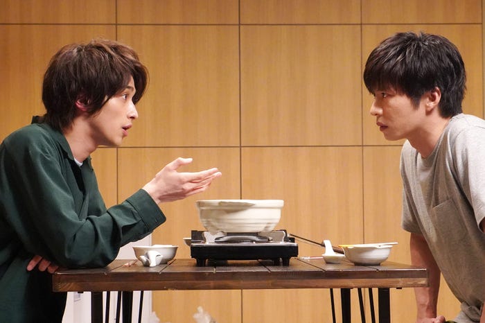 横浜流星、田中圭(C)日本テレビ